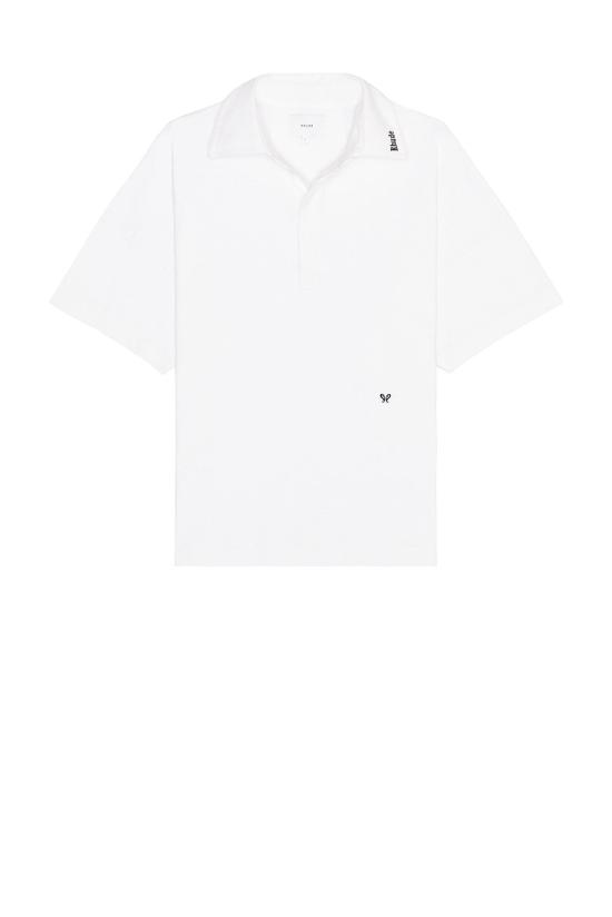 26FW 루드 폴로 티셔츠 RHFW26PO02389 C022 WHITE