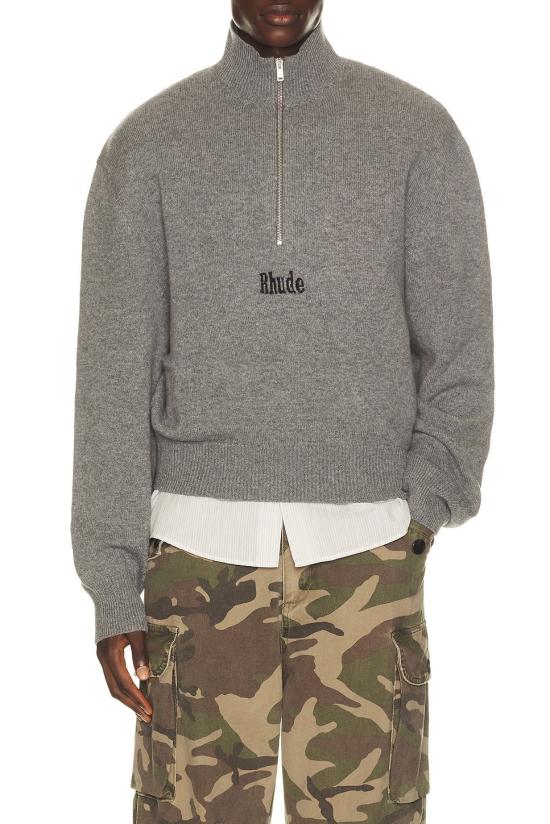 26FW 루드 스웨터 RHFW26TO01387 C916 GREY - RHUDE