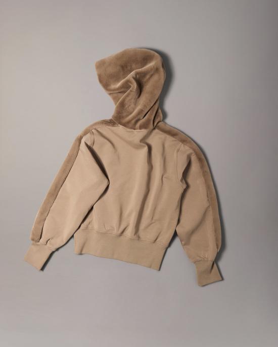 26FW 무스너클 후드 티셔츠 M36LS621 1968 ASHEN - MOOSE KNUCKLES