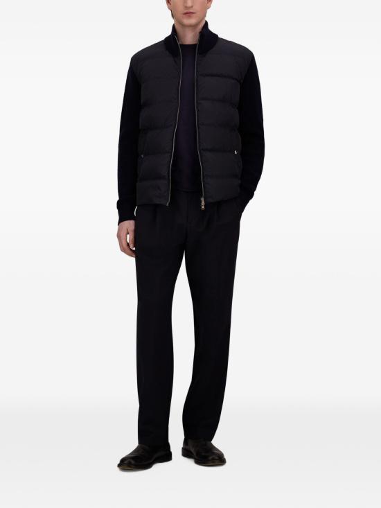 26FW 에르노 와플 니트 패디드 가디건 MP000138U70259 9290 DARK NAVY - HERNO