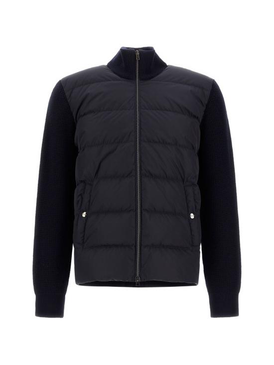 26FW 에르노 와플 니트 패디드 가디건 MP000138U70259 9290 DARK NAVY