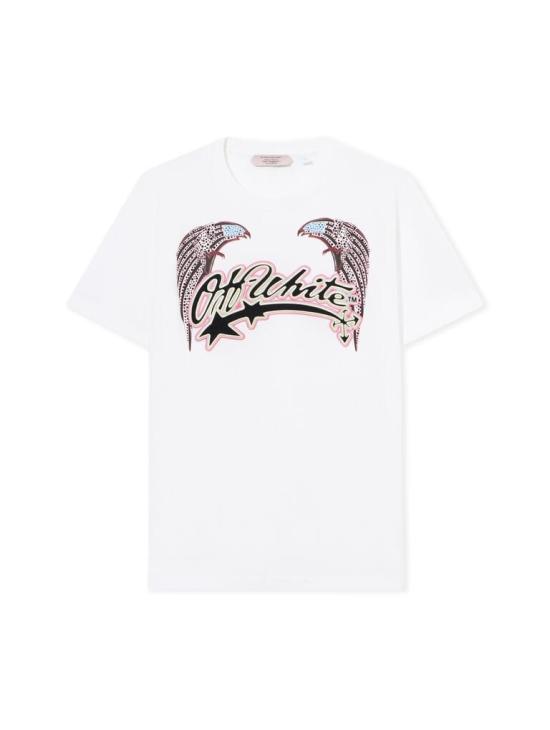 26SS 오프화이트 반팔 티셔츠 OMAA027Z26JER00810 1000 WHITE