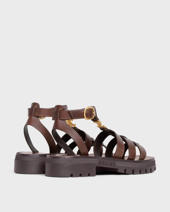 26SS 셀린느 샌들 35246378C 19DK DARKBROWN - CELINE