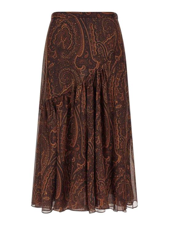 26FW 에트로 스커트 WRFA021999SA124X0865 BROWN