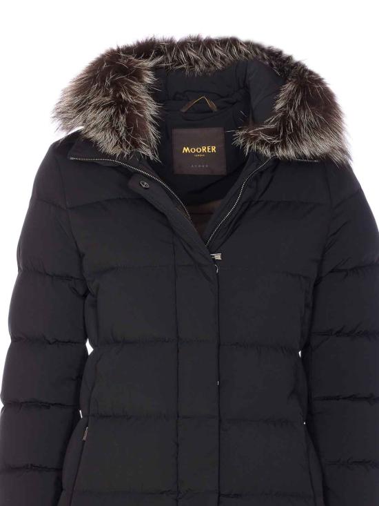 25FW 무레르 자가라 KN 롱 다운 자켓 ZAGARAKNU0001 BLACK - MOORER
