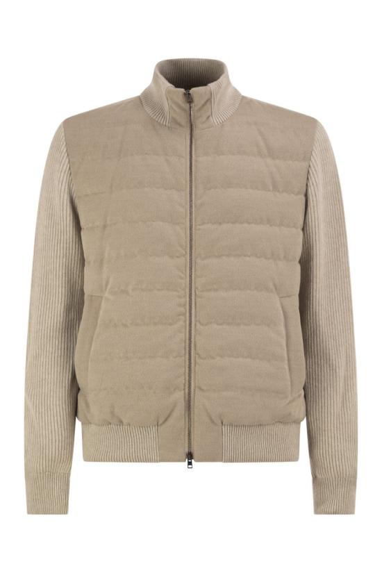 26FW 에르노 하이칼라 퀼티드 니트 가디건 PI00121UR12934 1985 CHANTILLY