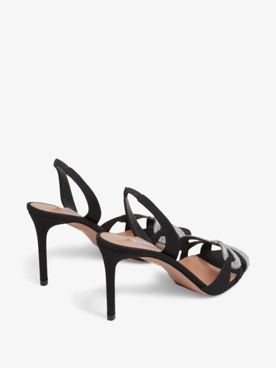 26FW 아쿠아주라 샌들 RBKMIDS0GGM 000 BLACK - AQUAZZURA