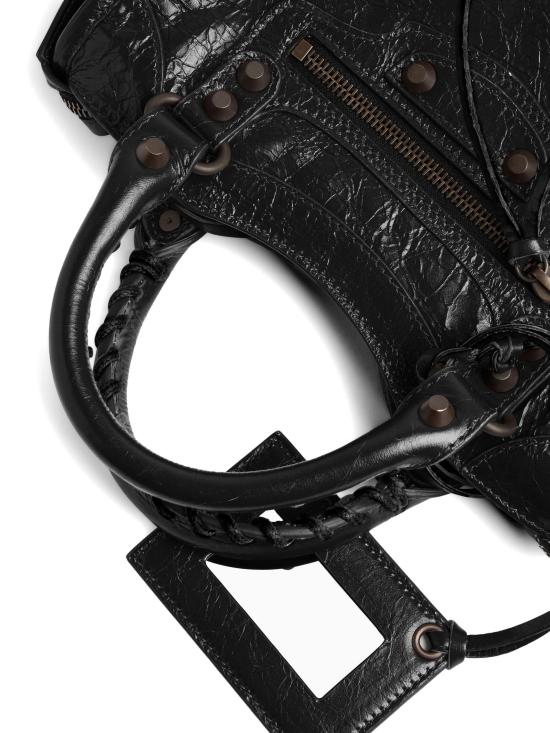 26FW 발렌시아가 르 시티 백 8657632ACFH 1000 BLACK - BALENCIAGA