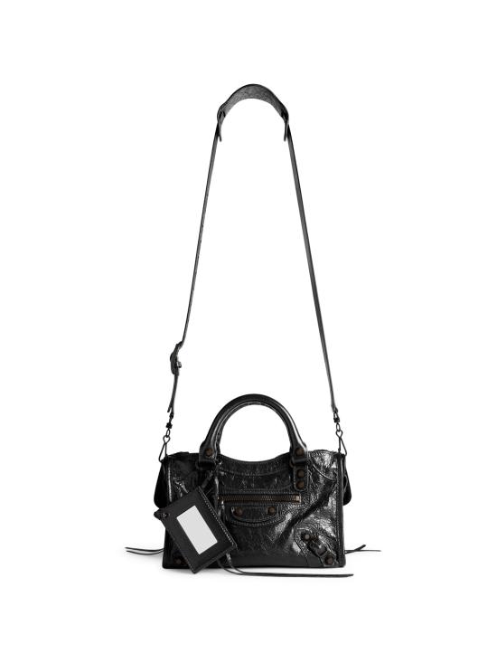 26FW 발렌시아가 르 시티 백 8657632ACFH 1000 BLACK - BALENCIAGA