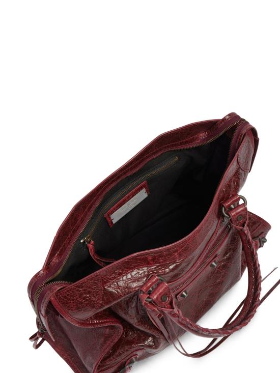 26FW 발렌시아가 르 시티 백 8657602ACFH 6154 MERLOT - BALENCIAGA