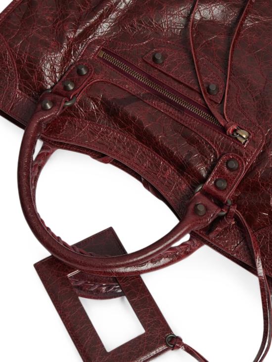 26FW 발렌시아가 르 시티 백 8657602ACFH 6154 MERLOT - BALENCIAGA