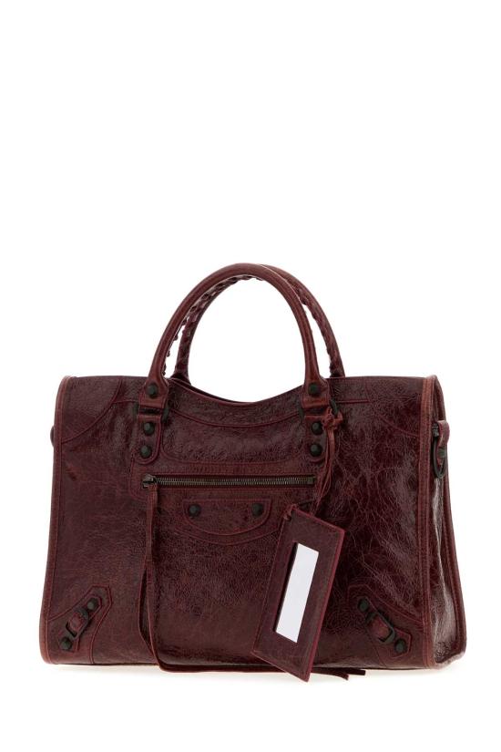 26FW 발렌시아가 르 시티 백 8657602ACFH 6154 MERLOT - BALENCIAGA