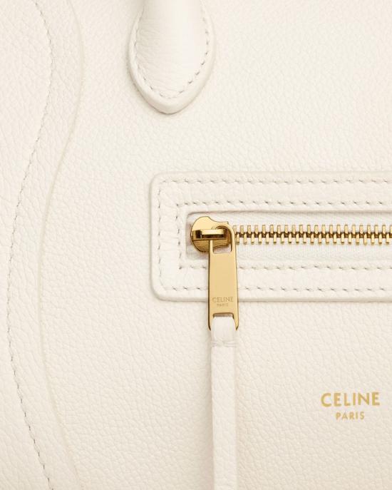 26FW 셀린느 리틀 러기지 백 L108J3056 00WC WHITECOTTO - CELINE