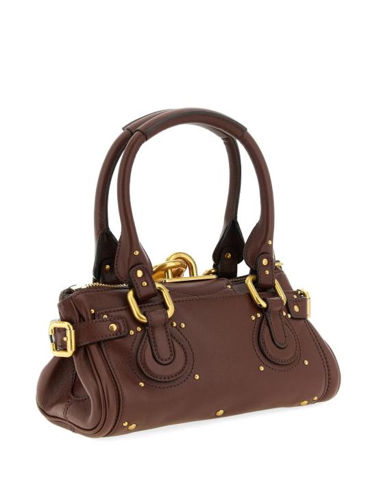 26FW 끌로에 스몰 그레인드 레더 패딩턴 백 CH26SS805P75 27M CRAFTYBRWN - CHLOE