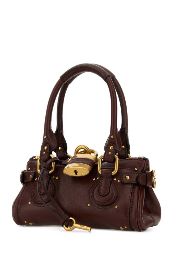 26FW 끌로에 스몰 그레인드 레더 패딩턴 백 CH26SS805P75 27M CRAFTYBRWN - CHLOE