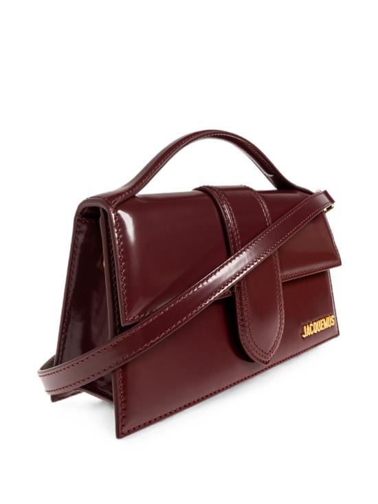 26FW 자크뮈스 라지 밤비노 크로스바디 플랩 백 BAW00007AC18A01 490 BURGUNDY - JACQUEMUS