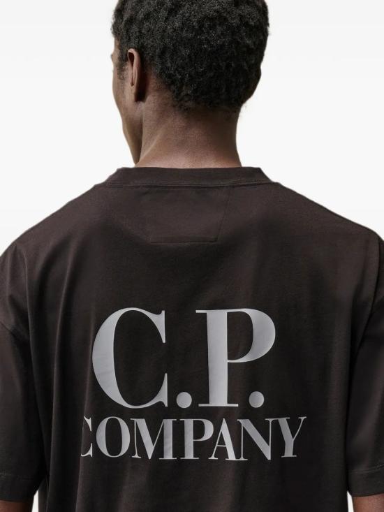 26FW 씨피 컴퍼니 30/1 저지 숏슬리브 컴포트 티셔츠 21CMTS135A005100W 999 BLACK - C.P. COMPANY