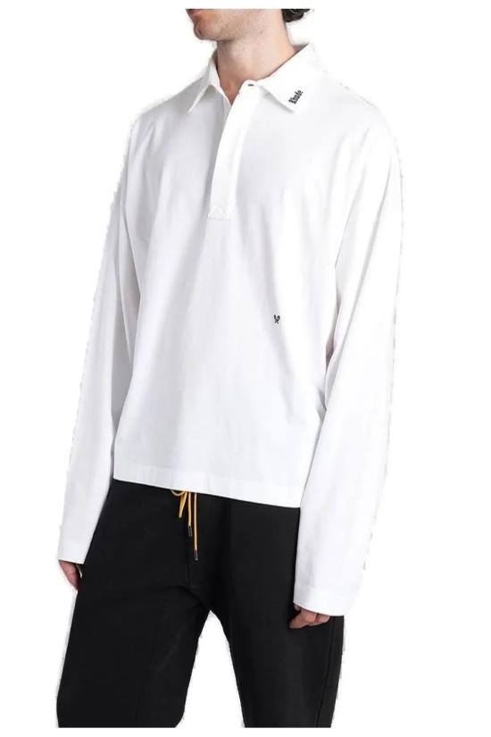 26FW 루드 폴로 티셔츠 RHFW26PO01389 C022 WHITE - RHUDE