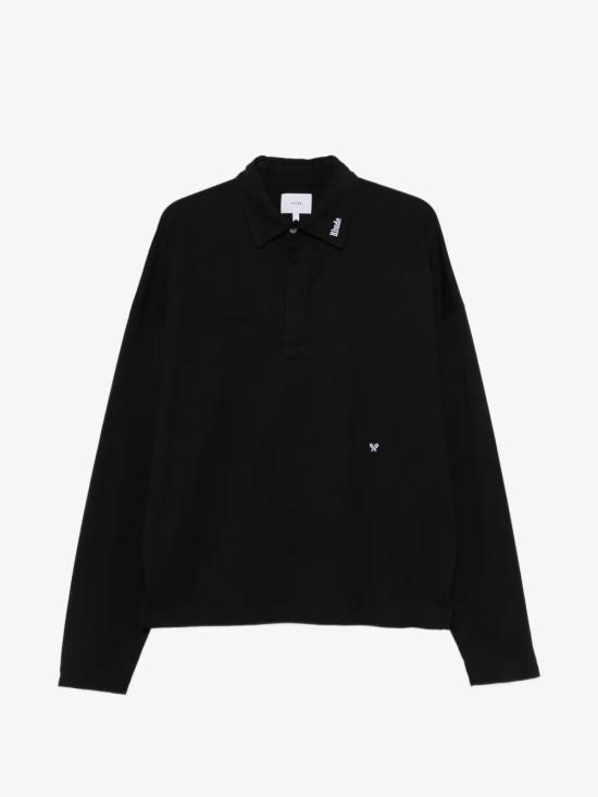 26FW 루드 폴로 티셔츠 RHFW26PO01389 C900 BLACK