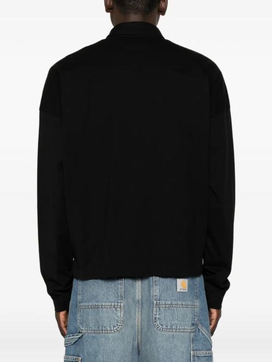 26FW 루드 폴로 티셔츠 RHFW26PO01389 C900 BLACK - RHUDE