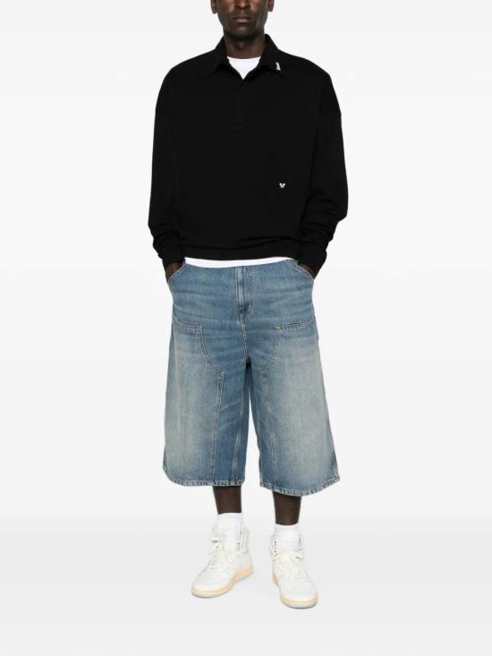 26FW 루드 폴로 티셔츠 RHFW26PO01389 C900 BLACK - RHUDE