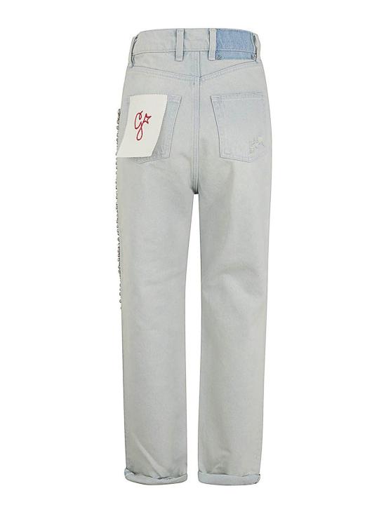  골든구스 스트레이트 팬츠 GWP00844P00062650100 BLUE - GOLDEN GOOSE