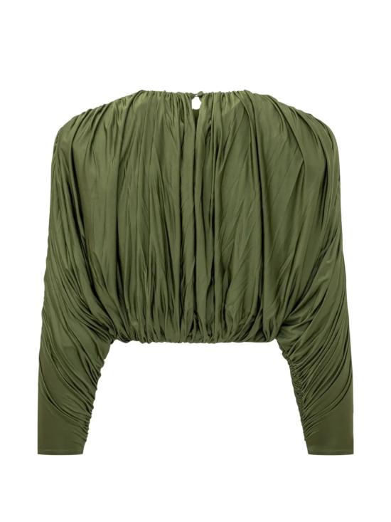 26FW 셀프 포트레이트 셔츠 AW26009TAGGREEN VERDE - SELF PORTRAIT