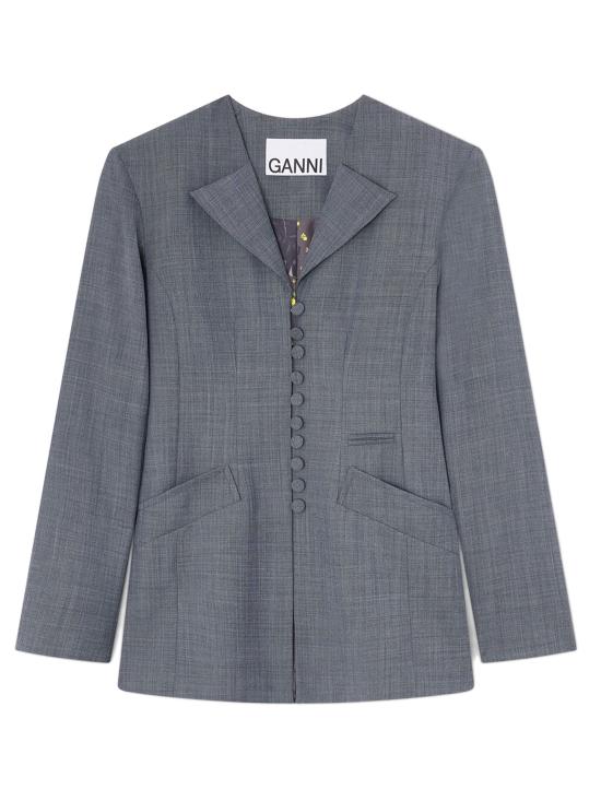 26FW 가니 자켓 A1020052252 GRIGIO