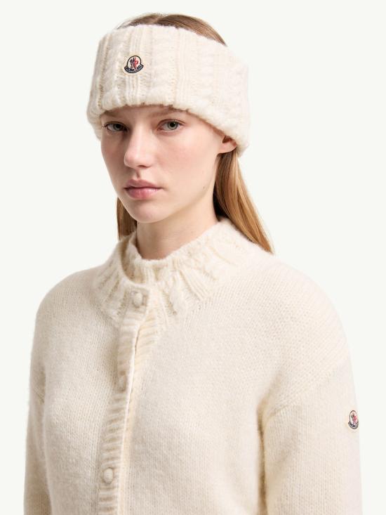 26FW 몽클레어 헤어 액세서리 L20933B00017N0403034 BIANCO - MONCLER
