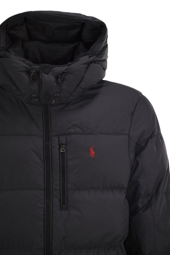 26FW 폴로 랄프로렌 고햄 다운 자켓 710968278001 NERO - POLO RALPH LAUREN