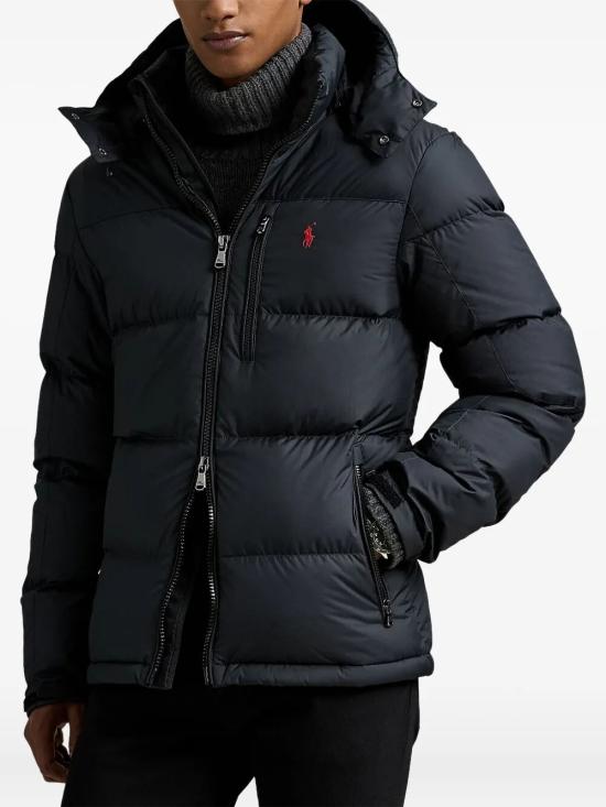 26FW 폴로 랄프로렌 고햄 다운 자켓 710968278001 NERO - POLO RALPH LAUREN