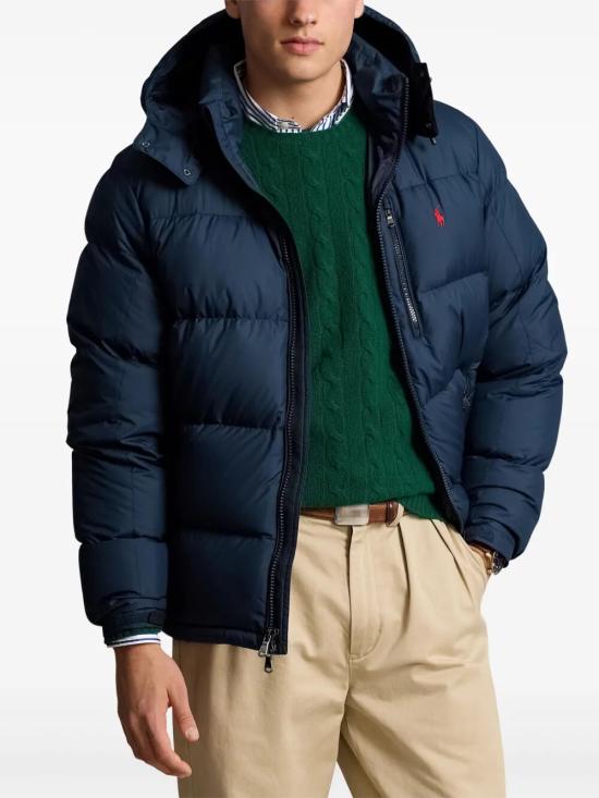 26FW 폴로 랄프로렌 고햄 다운 자켓 710968278003 BLU - POLO RALPH LAUREN