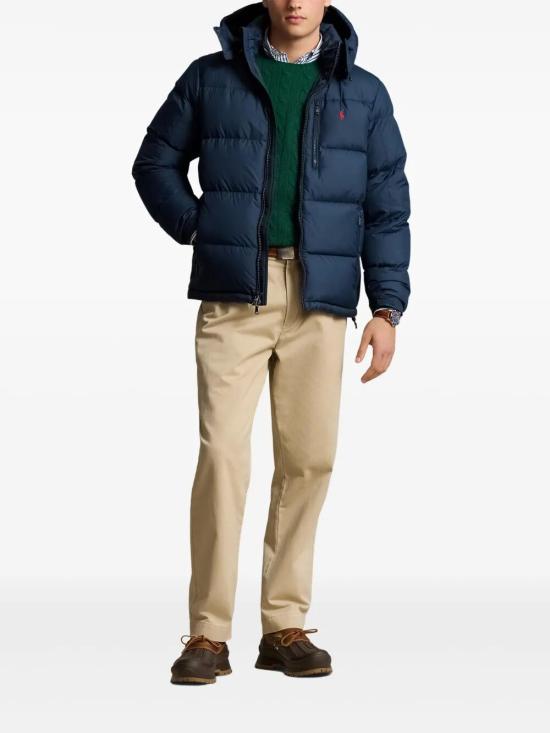 26FW 폴로 랄프로렌 고햄 다운 자켓 710968278003 BLU - POLO RALPH LAUREN