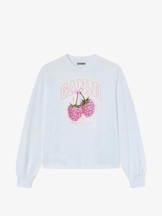 26FW 가니 반팔 티셔츠 A1050141151 BIANCO