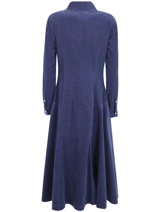 26FW 폴로 랄프로렌 미디 원피스 211B17452 003 BLUE - POLO RALPH LAUREN