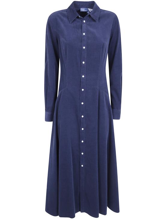 26FW 폴로 랄프로렌 미디 원피스 211B17452 003 BLUE