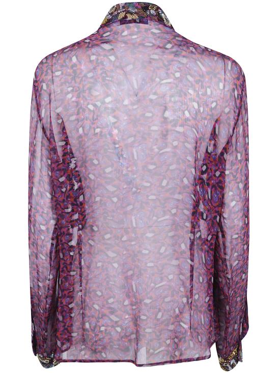 26FW 드리스 반 노튼 셔츠 2621307154430 304 PINK PURPLE - DRIES VAN NOTEN