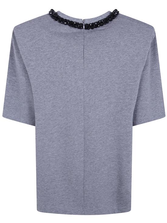 26FW 에센셜앤트워프 반팔 티셔츠 KARDINAL ST30 GREY - ESSENTIEL ANTWERP