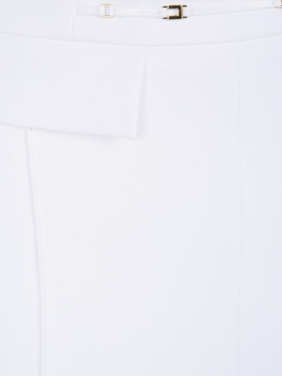 26FW 엘리자베타프랜치 스트레이트 팬츠 PA19666E2 360 WHITE - ELISABETTA FRANCHI