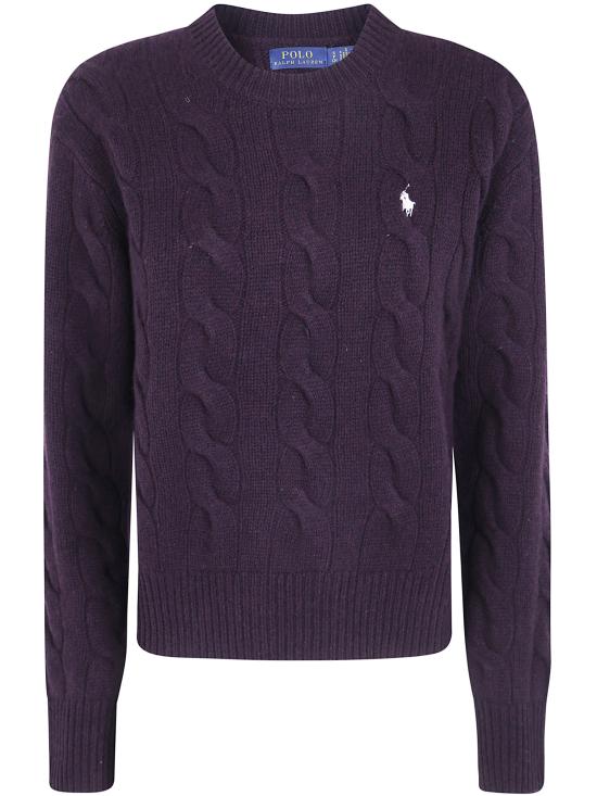 26FW 폴로 랄프로렌 스웨터 211A91216 013 PINK PURPLE