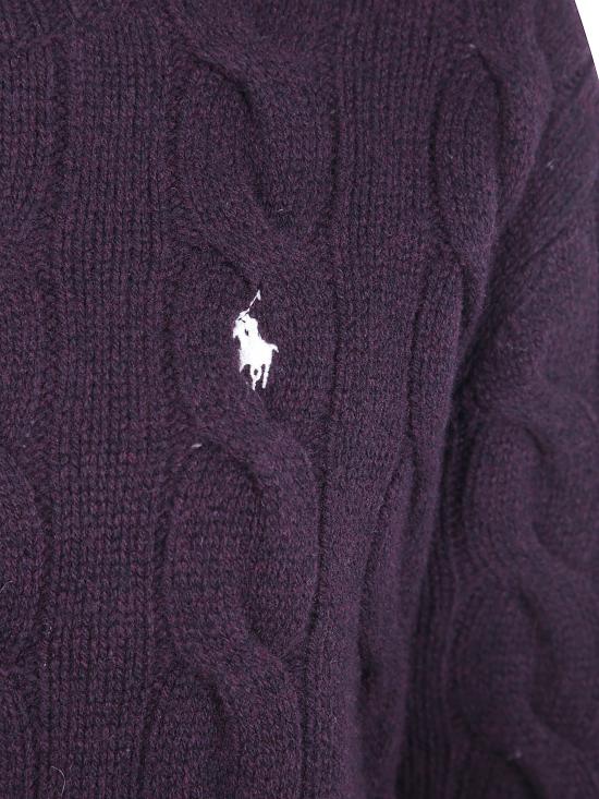 26FW 폴로 랄프로렌 스웨터 211A91216 013 PINK PURPLE - POLO RALPH LAUREN