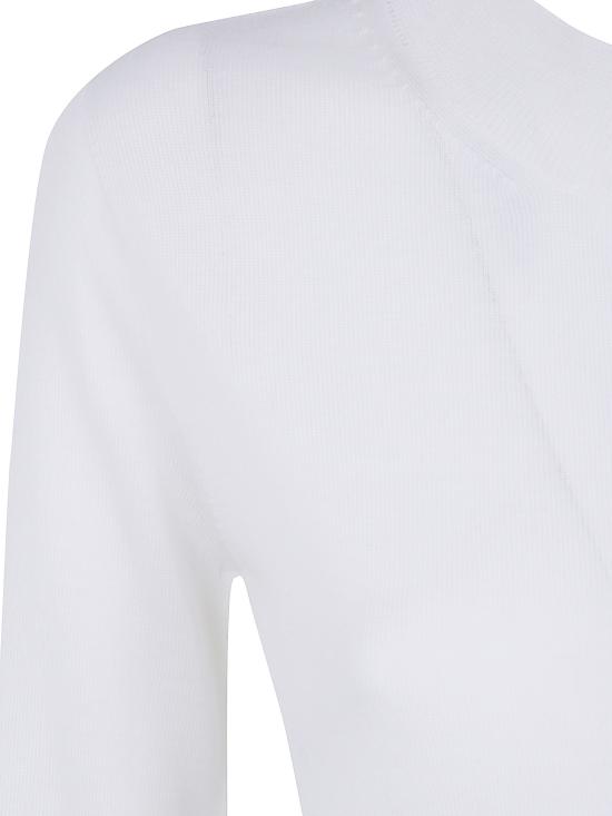 26FW 디익스테리어 스웨터 63280 3LAT WHITE - D. EXTERIOR