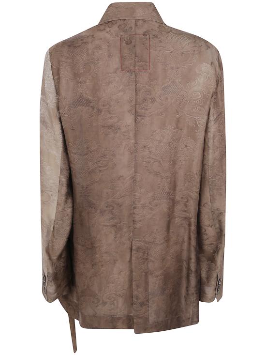 26FW 우마 왕 자켓 UP6027 UW240 BROWN - UMA WANG