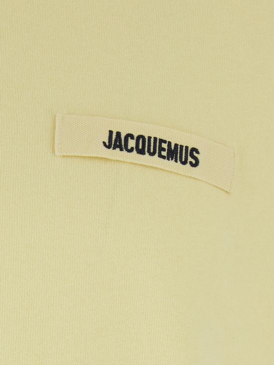 26FW 자크뮈스 반팔 티셔츠 25HTSM00133AJ00 205 PALEYELLOW - JACQUEMUS