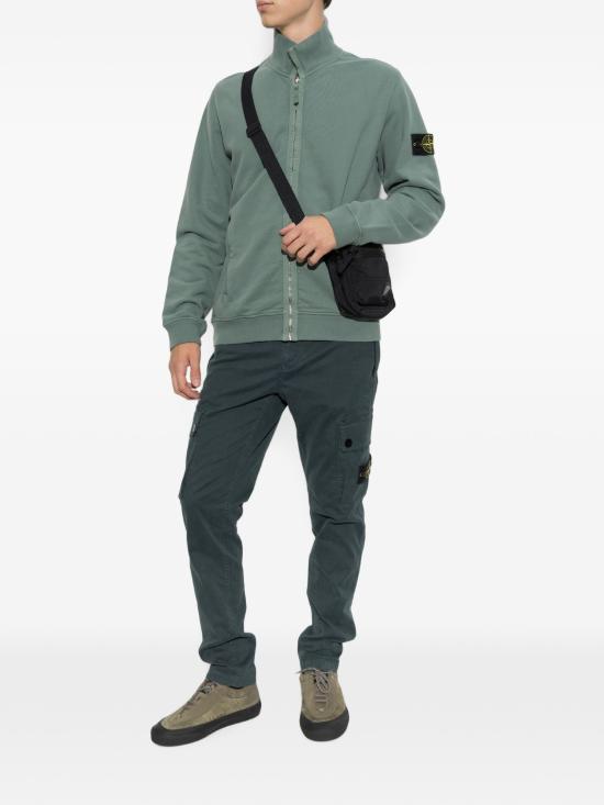 26FW 스톤 아일랜드 브러시드 오가닉 코튼 플리스 트랙 자켓 L2S156100066S0A20 V005T OCEAN GREEN - STONE ISLAND