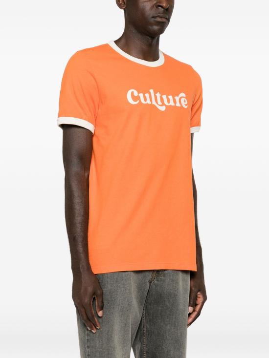 26FW 골든구스 스웨터 GMP02761P002623 30293 ORANGE HERITAGE WHITE - GOLDEN GOOSE