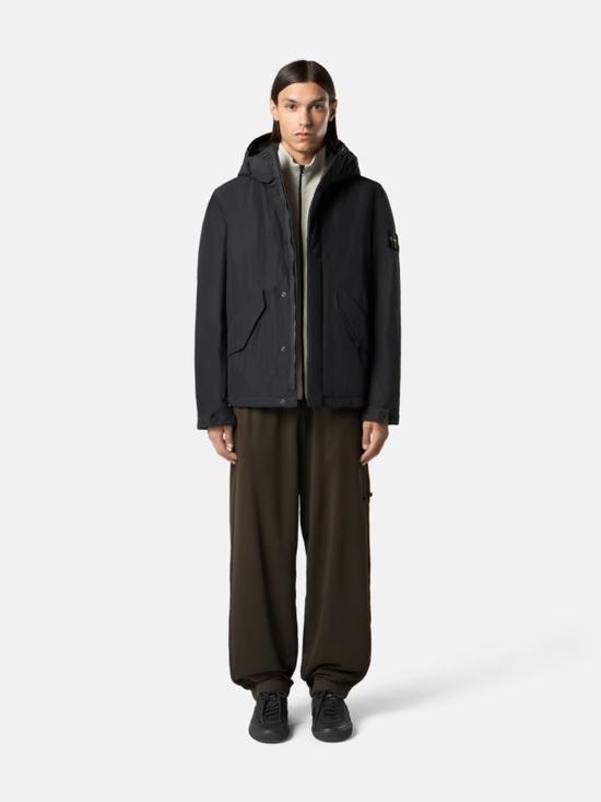 26FW 스톤 아일랜드 마이크로 트윌 패딩 후드 자켓 안티 드롭 L2S154100010S0A26 V0020 NAVY BLUE - STONE ISLAND