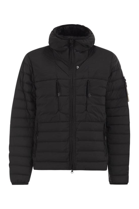 26FW 스톤 아일랜드 심리스 터널 나일론 다운-TC 후드 패딩 L2S154100107S0183 V0029 BLACK