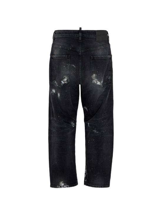 26FW 디스퀘어드2 스트레이트 팬츠 S74LB1974D30046 900 BLACK - DSQUARED2