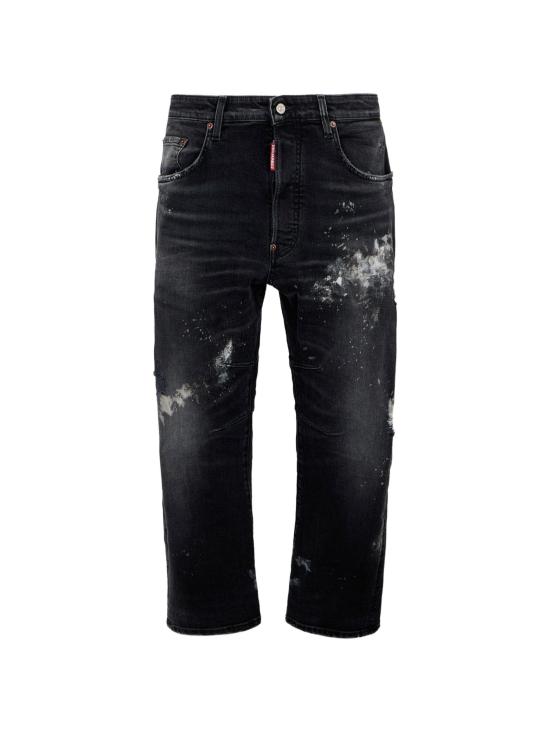 26FW 디스퀘어드2 스트레이트 팬츠 S74LB1974D30046 900 BLACK